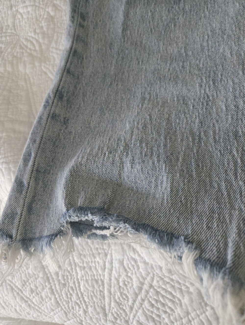 Light Wash Straight Leg Womens Jeans - Classic Blue - Picture 5 of 6